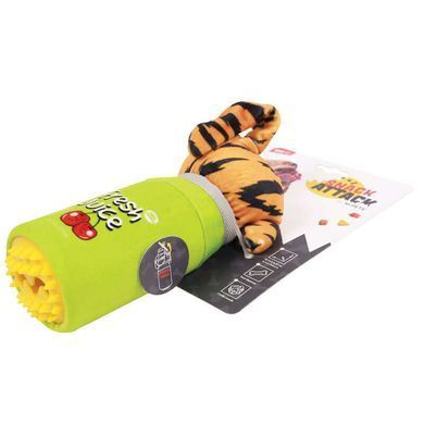 M-Pets (М-Петс) Joyful Snack Attack Dog Toy Ozzy - Іграшка-диспенсер для ласощів собак, Салатовий, 10,5x9,5 x22 см