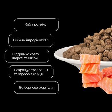 Cherie (Шери) Healthy Skin and Coat Salmon Entrеes - Беззерновой сухой корм с лососем для поддержки здоровья кожи и шерсти кошек, 400 г