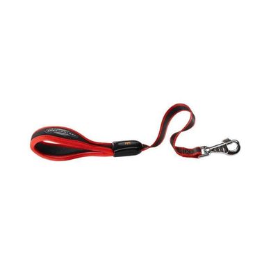 Ferplast (Ферпласт) Ergocomfort Linear GM - Поводок нейлоновый для собак с эргономичной ручкой 2,5x55 см Красный