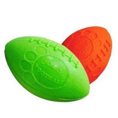 Jolly Pets (Джолли Пэтс) Football &ndash; Игрушка мяч Американский Футбол для собак, Зеленый, 20 см