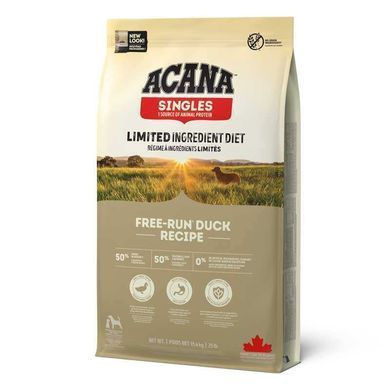 Acana (Акана) Free-Run Duck - Сухий корм з качкою для собак всіх порід на всіх стадіях життя з чутливим травленням, 6 кг