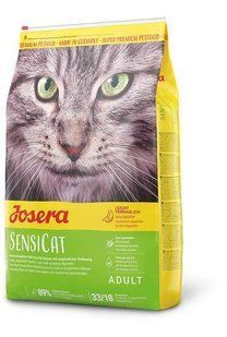 Josera (Йозера) SensiCat - Сухий корм з птицею для кішок з чутливим травленням 400 г