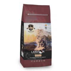 Landor (Ландор) Indoor Сat Duck&Rice - Сухой корм с уткой и рисом для кошек, живущих в помещении 10 кг