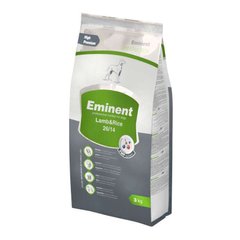 Eminent (Емінент) Lamb & Rice 26/14 - Повнораціонний корм з ягням та рисом для собак усіх порід віком від 4 місяців 3 кг