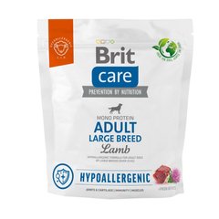 Brit Care (Бріт Кеа) Adult Large Breed Hypoallergenic Lamb & Rice - Сухий гіпоалергенний корм з ягням для дорослих собак великих порід 1 кг
