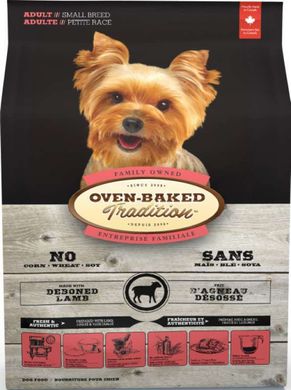 Oven-Baked (Овен-Бэкет) Tradition Lamb Adult Dog Small Breeds - Cухой корм со свежим мясом ягнёнка для взрослых собак малых пород 1 кг