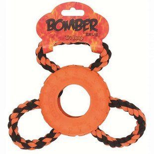 Hagen (Хаген) Игрушка для собаки "Zeus Bomber Tri Loop", 18х9 см