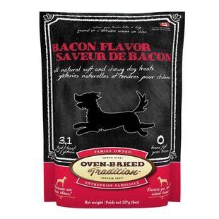 Oven-Baked (Овен-Бекет) Tradition Dog Bacon - Ласощі для собак зі смаком бекону, 227 г