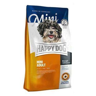 Happy Dog (Хеппи Дог) Mini Adult - Сухой корм с домашней птицей для взрослых собак мелких пород, 800 г