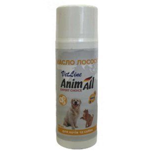 AnimAll VetLine (ЕнімАлл ВетЛайн) Масло лосося для котів і собак 100 мл