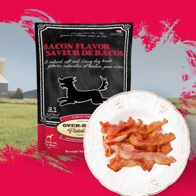 Oven-Baked (Овен-Бекет) Tradition Dog Bacon - Ласощі для собак зі смаком бекону, 227 г