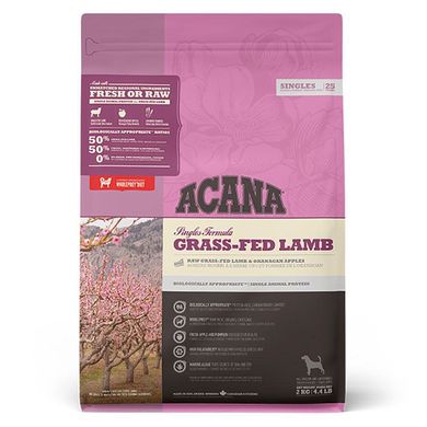Acana (Акана) Grass-Fed Lamb - Сухой корм с ягненком для собак всех пород на всех стадих жизни с чувствительным пищеварением 11,4 кг