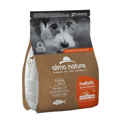 Almo Nature (Альмо Натюр) Holistic Dog Tuna&Rice Mini&Small Breeds - Сухий корм з тунцем та рисом для дорослих собак малих й мініатюрних порід 2 кг