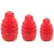 SodaPup (Сода Пап) USA-K9 Grenade – Игрушка-диспенсер для лакомств Граната из суперпрочного материала для собак M Красный