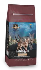 Landor (Ландор) Sterilized&Light Cat Duck&Rice - Сухой корм с уткой и рисом для стерилизованных котов и кошек с лишним весом 10 кг
