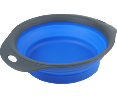 Dexas (Дексас) Collapsible Pet Bowl - Універсальна складна миска 1,44 л Синій