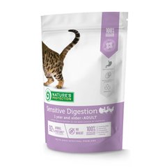 Nature's Protection (Нейчерес Протекшн) Sensitive Digestion - Сухой корм с птицей для котов чувствительных к пище 400 г
