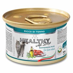Healthy (Хелсі) All days - Консервований корм з тунцем для котів (паштет) 100 г