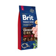 Brit Premium (Брит Премиум) by Nature ADULT L - Сухой корм с курицей для взрослых собак крупных пород 3 кг