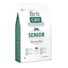 Brit Care (Брит Кеа) Senior Lamb & Rice - Сухой корм с ягненком и рисом для пожилых собак всех пород 1 кг