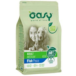 Оasy (Оази) Lifestage Adult Dog Medium Fish - Сухой корм с рыбой для взрослых собак средних пород, 3 кг