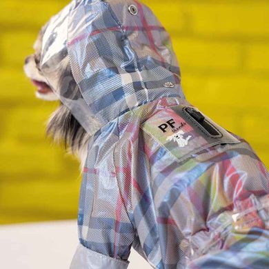 Pet Fashion (Пет Фешн) The Mood Fall - Дождевик для собак (серый) XS (23-26 см)