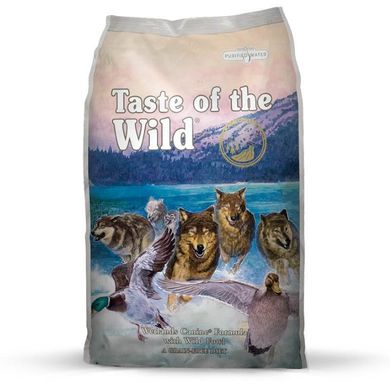 Taste of the Wild (Тейст оф зе Вайлд) Wetlands Canine Formula - Сухий корм з м'яса качки, перепелів та індички для собак 2 кг
