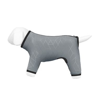 WAUDOG (Ваудог) Clothes - Дощовик для собак світловідбиваючий (сірий) XS22 (20-22 см)