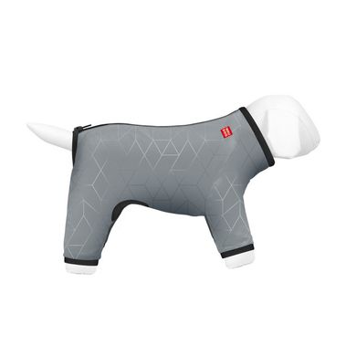 WAUDOG (Ваудог) Clothes - Дождевик для собак светоотражающий (серый) XS22 (20-22 см)