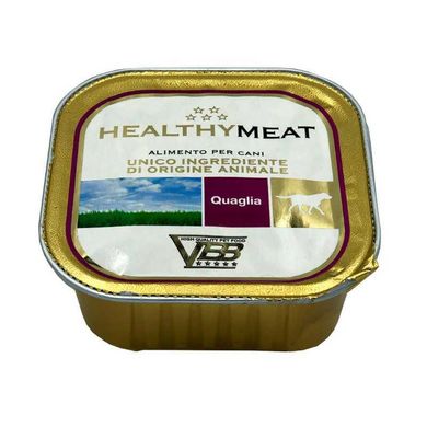 Healthy (Хелсі) Meat - Консервований корм з перепілкою для собак (паштет) 150 г