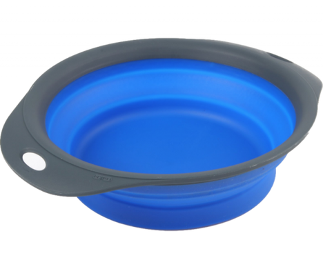 Dexas (Дексас) Collapsible Pet Bowl - Универсальная складная миска 1,44 л Синий