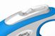 Flexi (Флекси) New Comfort М - Поводок-рулетка для собак средних пород, трос (5 м, до 20 кг) M Голубой / Серый