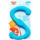 West Paw (Вест Пау) Bumi Tug Toy - Игрушка S-подибна для собак, Оранжевый, 21 см