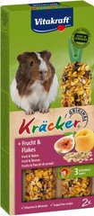 Vitacraft (Витакрафт) Kracker - Крекеры с фруктами для декоративных грызунов и морских свинок 2 шт./уп.