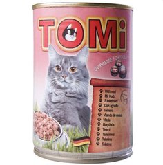 TOMi (Томи) Veal - Консервированный корм с телятиной для котов 400 г