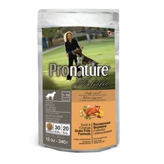 Pronature Holistic (Пронатюр Холистик) Adult Duck&Orange - Сухой беззерновой корм с уткой и апельсином для взрослых собак 100 г