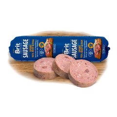 Brit Premium (Брит Премиум) Dog Sausage Sport Beef&Fish - Колбаса с говядиной и рыбой для собак 800 г