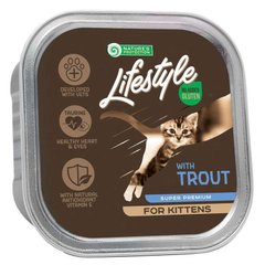Nature's Protection (Нейчерес Протекшн) Lifestyle Kitten Trout - Вологий корм з фореллю для кошенят і молодих кішок 85 г