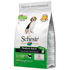 Schesir Dog Medium Adult Lamb (ШЕЗИР) сухой монопротеиновый корм для взрослых собак средних пород - 3 кг