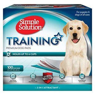 Simple Solution (Сімпл Солюшн) Training Premium Dog Pads - Пелюшки вологопоглинаючі гігієнічні преміум для собак 58х60 см, 50 шт