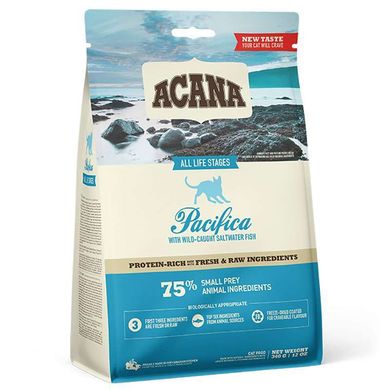 Acana (Акана) Pacifica for Cats - Сухой корм с тремя видами рыбы для котят и кошек 340 г