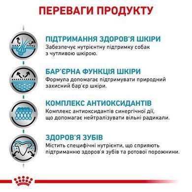 Royal Canin (Роял Канін) Skin Care Adult Small Dog - Ветеринарна дієта для дорослих собак дрібних порід при дерматозах, 2 кг