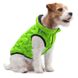 WAUDOG (Ваудог) AiryVest UNI - Двустороння еластична курточка для собак (салатова/чорна) XS28 (25-28 см)