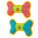 Collar (Коллар) WAUDOG Fun - Іграшка Кістка з пищалкою для собак, Рожевий, 20х12 см