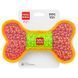 Collar (Коллар) WAUDOG Fun - Іграшка Кістка з пищалкою для собак, Рожевий, 20х12 см