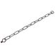 Sprenger (Шпренгер) Long Link - Ошейник-цепь для собак, широкое звено, черная сталь 3 мм / 58 см