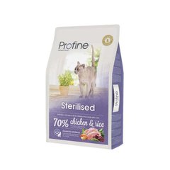 Profine (Профайн) Cat Sterilised - Сухой полноценный корм с курицей для стерилизованных котов и кошек 300 г