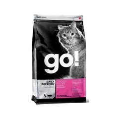 GO! (Гоу!) Refresh + Renew Chicken Cat Recipe - Сухой корм с цельной курицей, фруктами и овощами для котят и кошек 1,81 кг