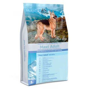 Carpathian Pet Food (Карпатиян Пэт Фуд) Maxi Adult - Сухой корм для собак больших пород, 3 кг