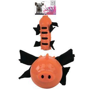 M-Pets (М-Петс) Play Toy Peggy - Игрушка Свинка для собак, 14,9х6,1 см